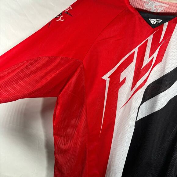 Fly Racing Model Kinetic Mesh Tech Long-sleeve Moto Shirt Size 2XL - Picture 9 of 11